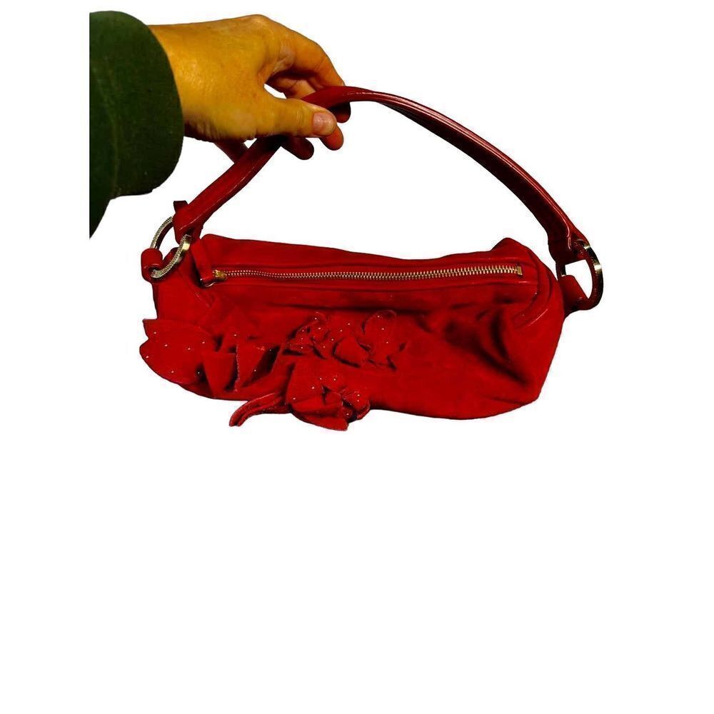 Anne Klein- Suede handbag 
